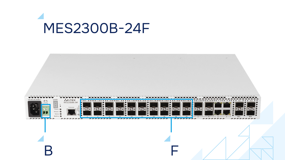 Обозначения литералов оборудования Eltex Обозначения литералов оборудования Eltex