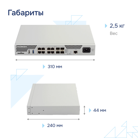 Сервисный маршрутизатор ESR-200 Eltex СГЭП фото большое 2