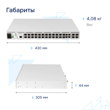 Коммутатор доступа 1GE MES2300B-24F Eltex СГЭП