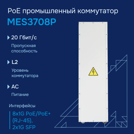 Промышленный коммутатор MES3708P Eltex СГЭП