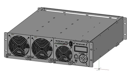 Инвертор DC/AC 48(60)/220В-12500ВА-9U-25-BP M-U 48(60)В СГЭП