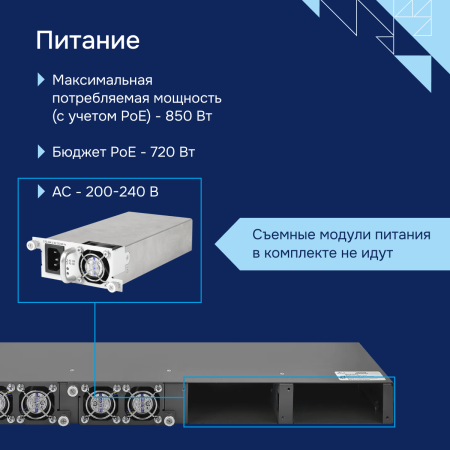 Pitanie-MES2420D 24DP большое