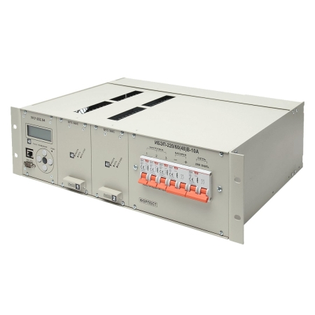 ИБП постоянного тока ИБЭП-220/48B-12A-1/2(360)-3U СГЭП