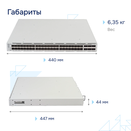 Коммутатор агрегации 10/100 MES7048 Eltex СГЭП