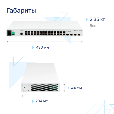 Коммутатор доступа 1GE MES2428B Eltex СГЭП
