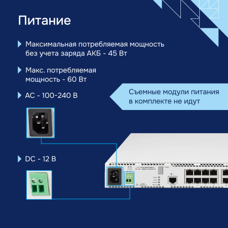 Коммутатор доступа 1GE MES2420B-24D Eltex СГЭП