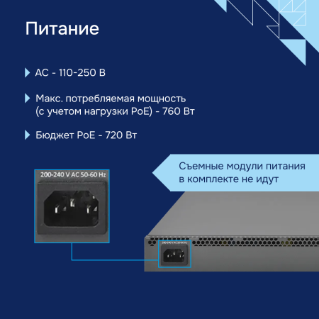 Коммутатор доступа PoE MES2410-08DU СГЭП
