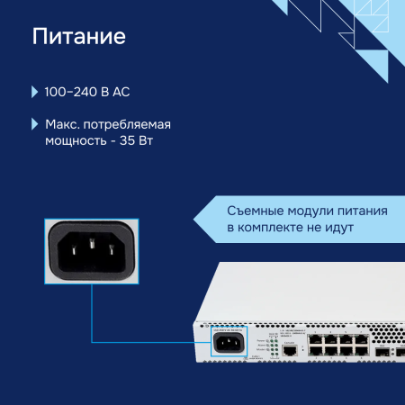 Коммутатор доступа 1GE MES2411X Eltex СГЭП