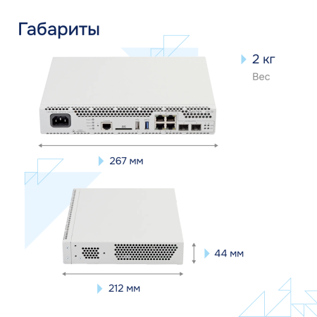 Сервисный маршрутизатор ESR-20 Eltex СГЭП