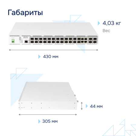 Коммутатор доступа 1G MES2300-24F Eltex СГЭП