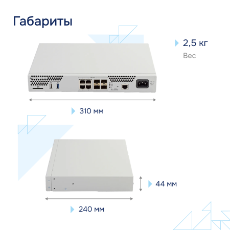 Сервисный маршрутизатор ESR-100 Eltex СГЭП фото большое 2
