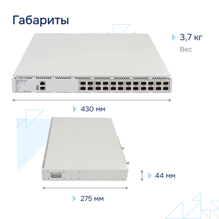 Коммутатор агрегации 10G MES5324A Eltex СГЭП
