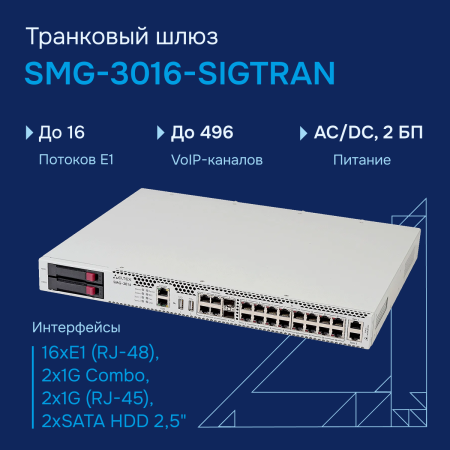 SMG 3016 SIGTRAN-Glavnaya большое